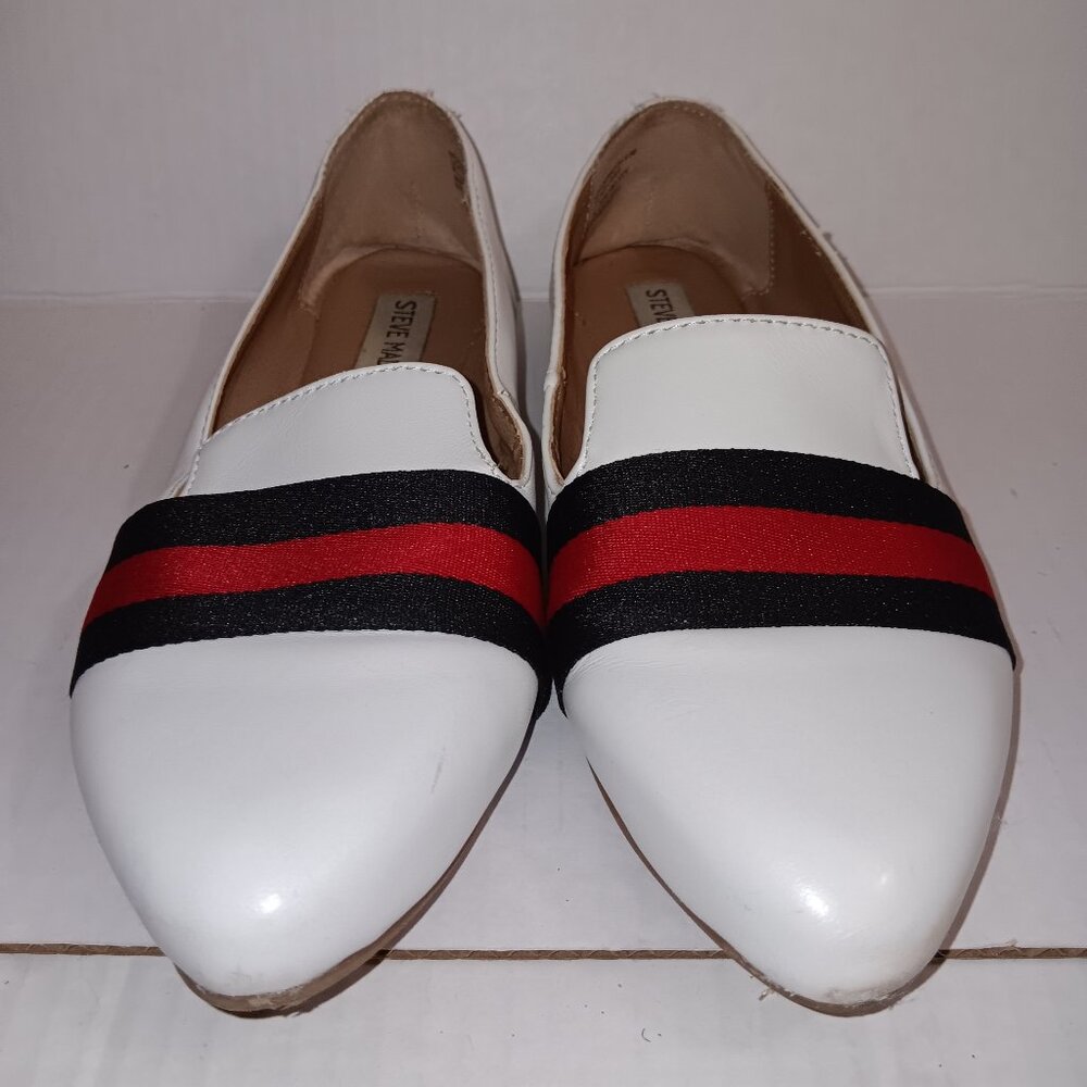 STEVE MADDEN NEMA LEATHER UPPER FLATS/LOAFERS